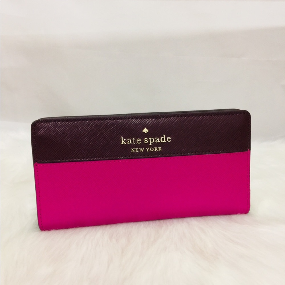 NWT Kate Spade large Slim Bifold wallet - Picture 9 of 9